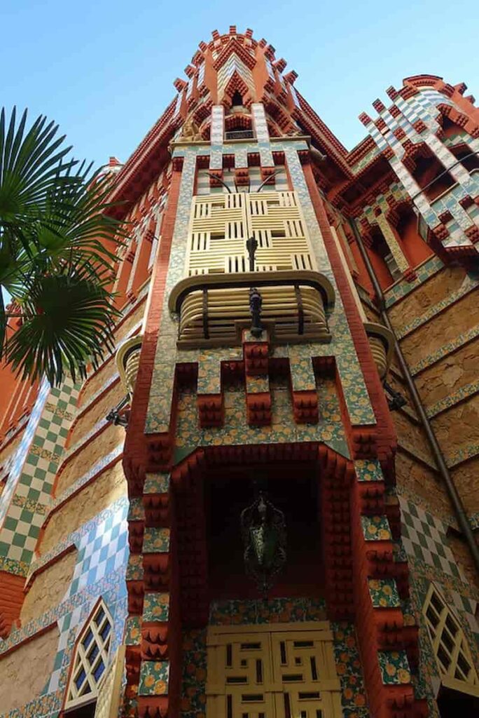 Casa Vicens one of Barcelona's famous architecture