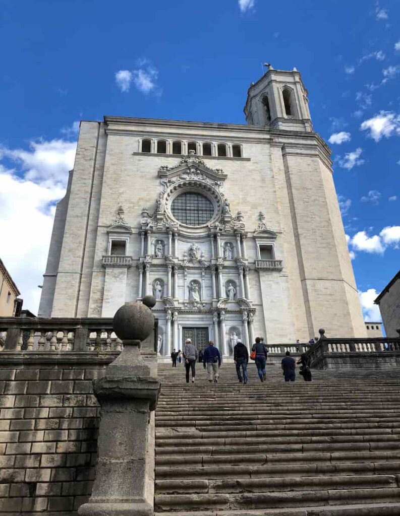 Girona Cathedral as one of the best day trip in Barcelona