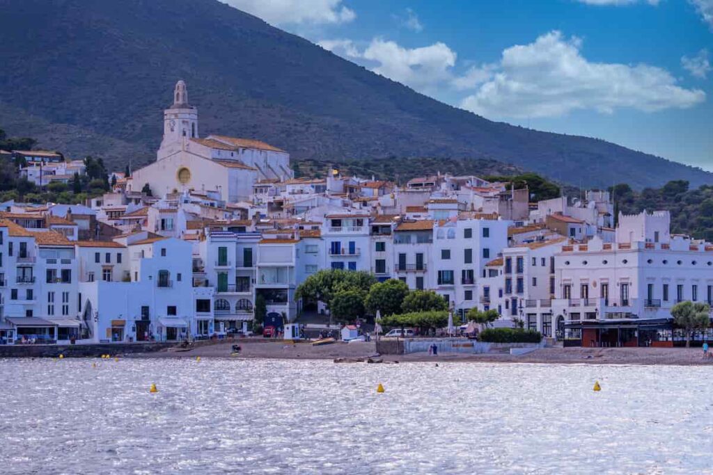 view of  Cadaqués one of the place for a day trip in Barcelona