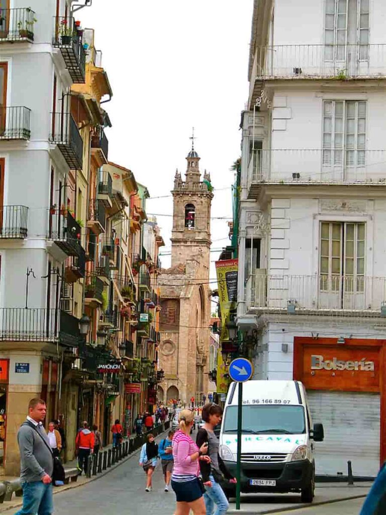 streets in El Carmen Valencia