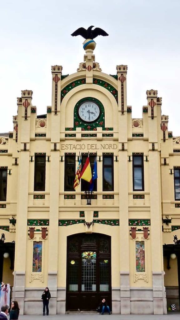 train station near El Carmen Valencia