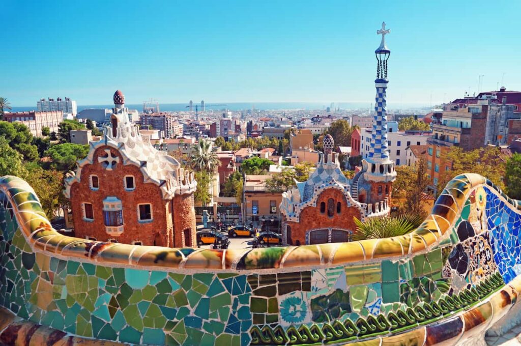 Park Guell a place what Barcelona is known for