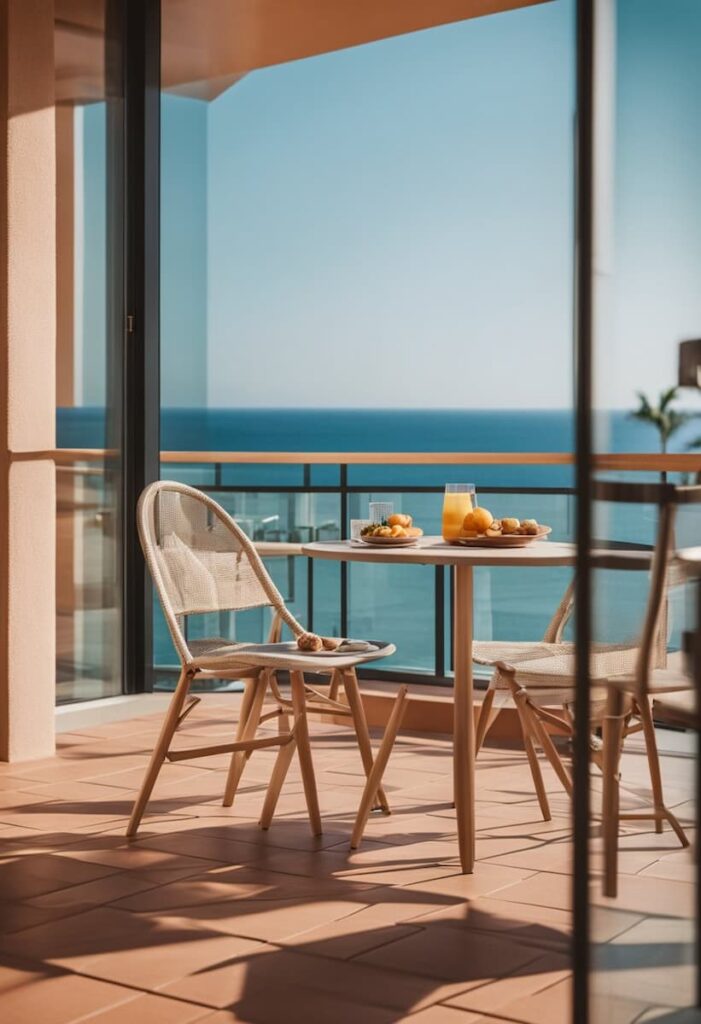 Barcelona Beach Apartments with private balconies promise a prime spot for your morning coffee or evening wine