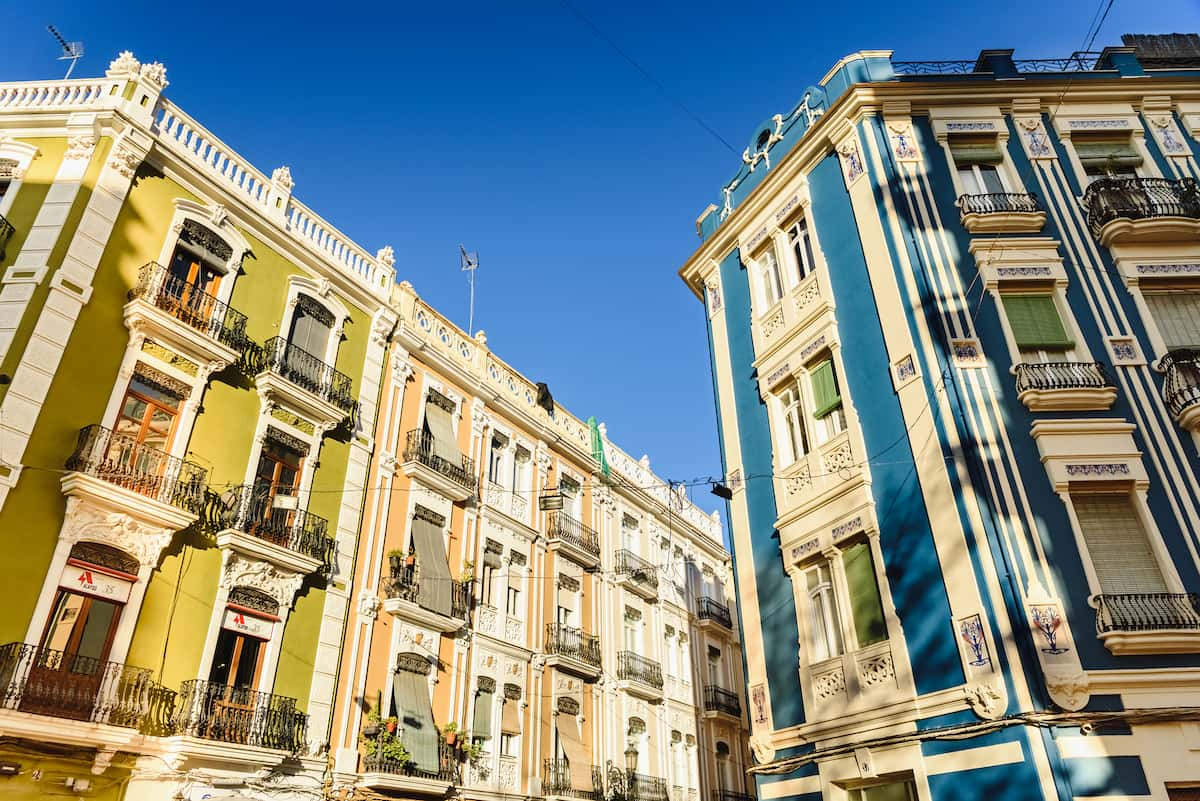 buildings in one of the best places to live in Valencia