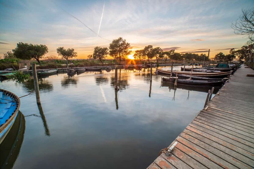 Sunset at Albufera Park