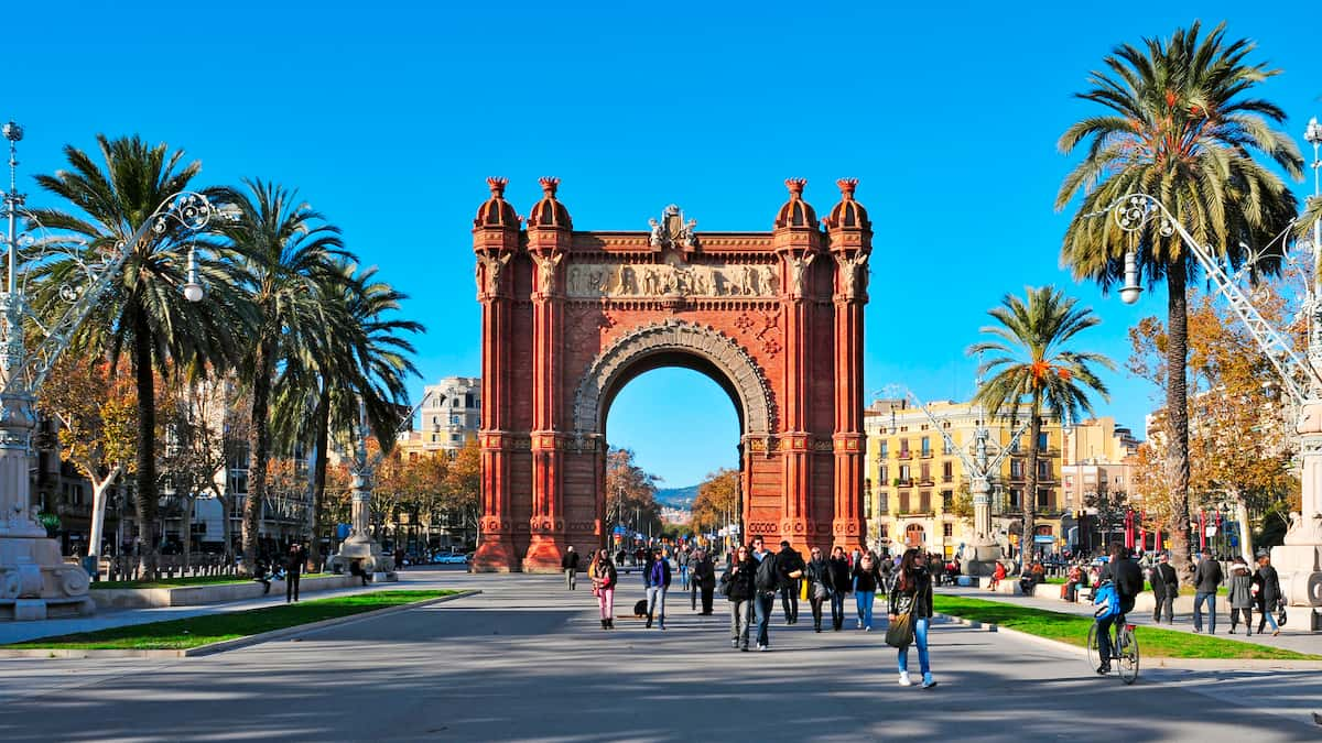 Arc de Triomf in Spain showing why visit Barcelona as it's worth visiting