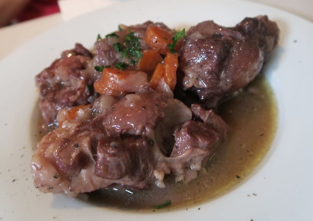 Rabo de Toro is one of the best spanish stew in barcelona food