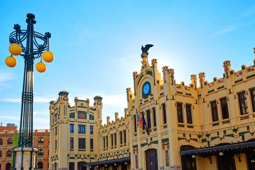 Beautiful Train Station in Valencia is one of the best location you want to visit when you have one day in Valencia.