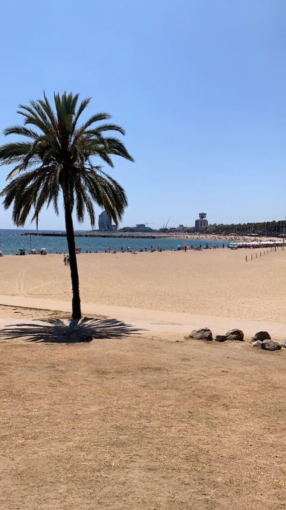 Barcelona beach