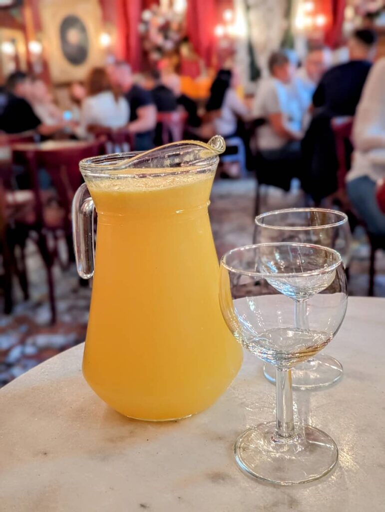 Agua de Valencia is one of the best drinks to try when you have 2 days in Valencia.