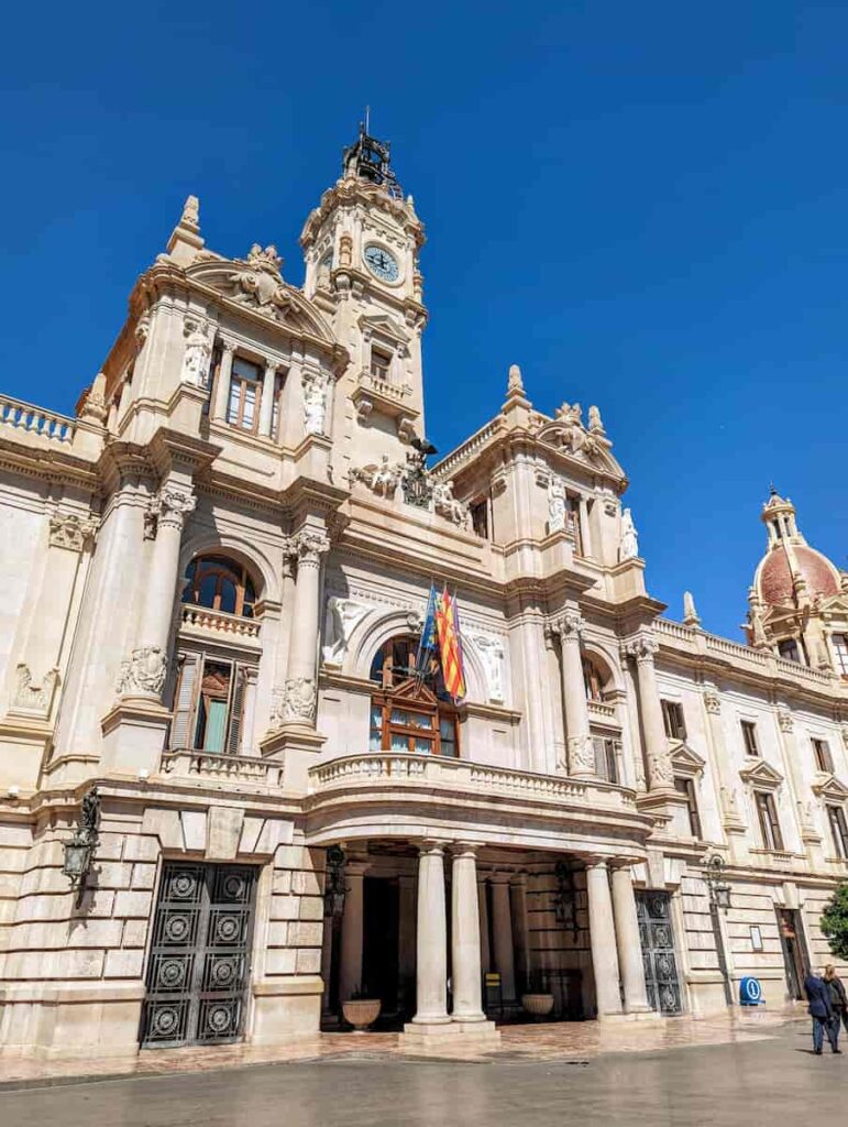 The City Hall is one of the best site that you dont want to miss when you have two days in Valencia.