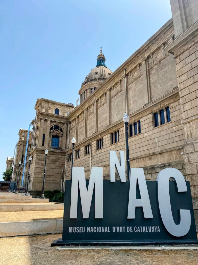 visiting MNAC is one of the free things to do in Barcelona