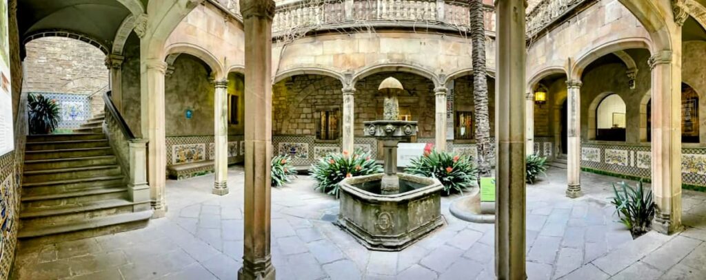 courtyard of MUHB