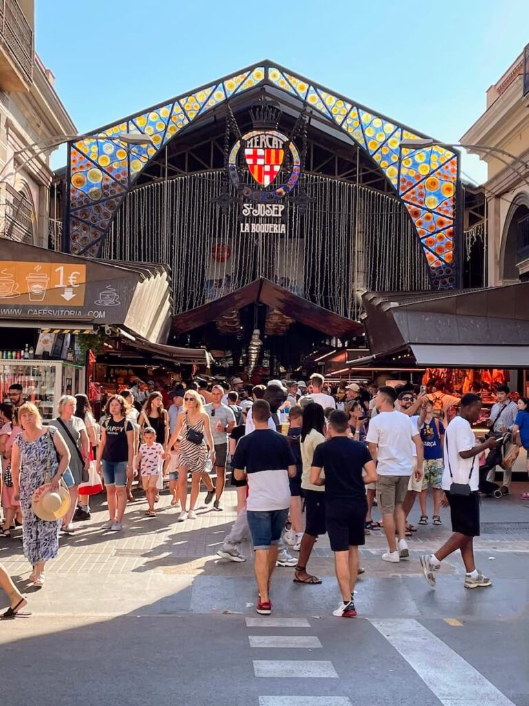  La Boqueria Market a place to visit if you have five days in Barcelona

