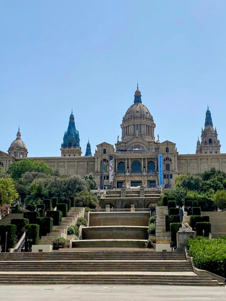 Montjuïc Castle in Barcelona