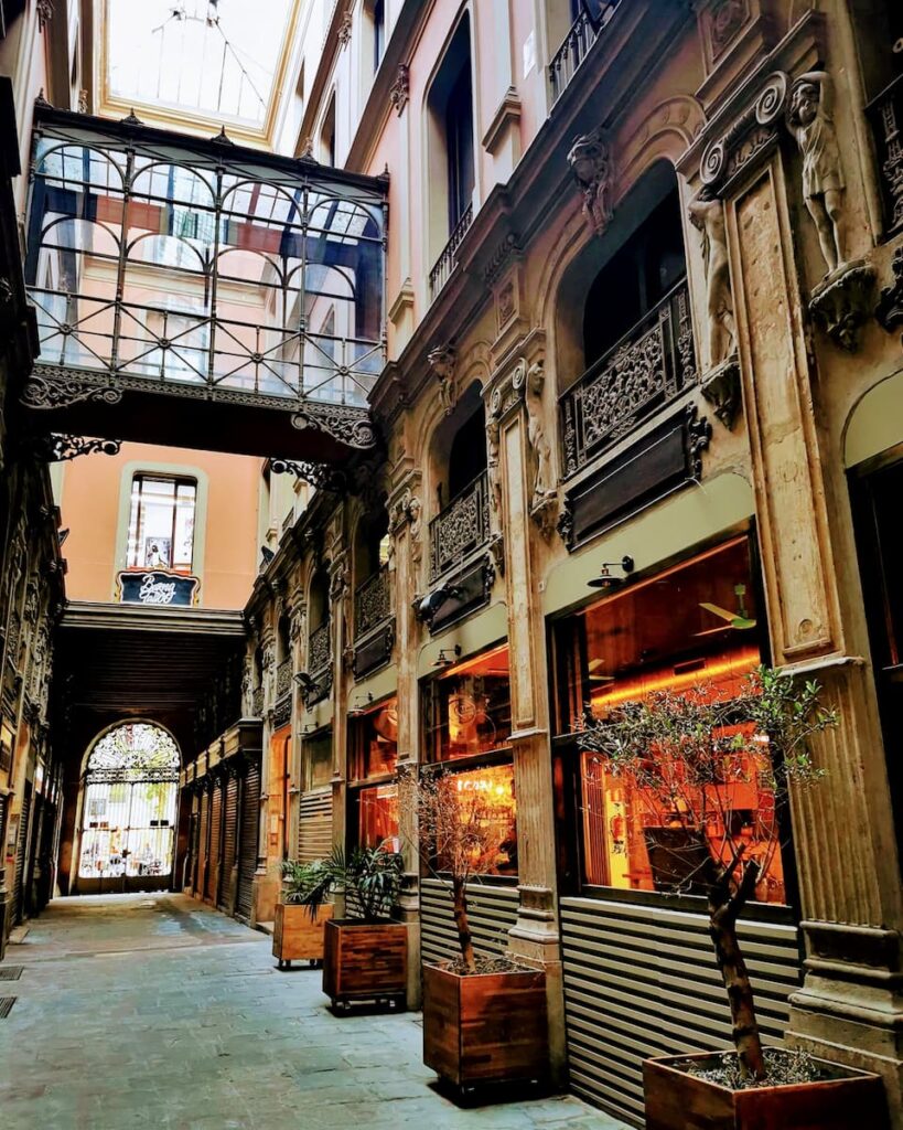 street in Gothic Quarter 