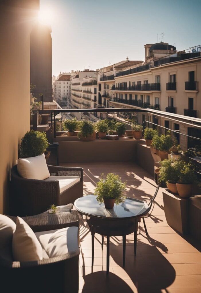 Paseo de Gracia Bas Apartments by Aspasios  offer balconies overlooking the bustling Paseo de Gracia.