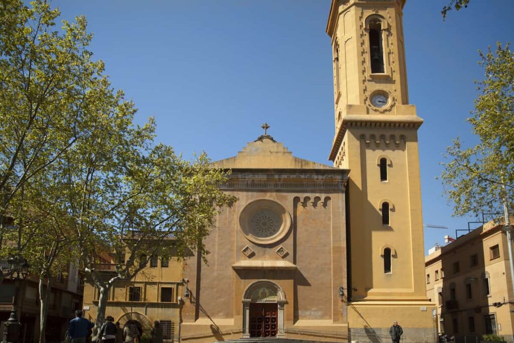 Santa Maria del Remei, Les Cors, Barcelona in 10  famous church in barcelona