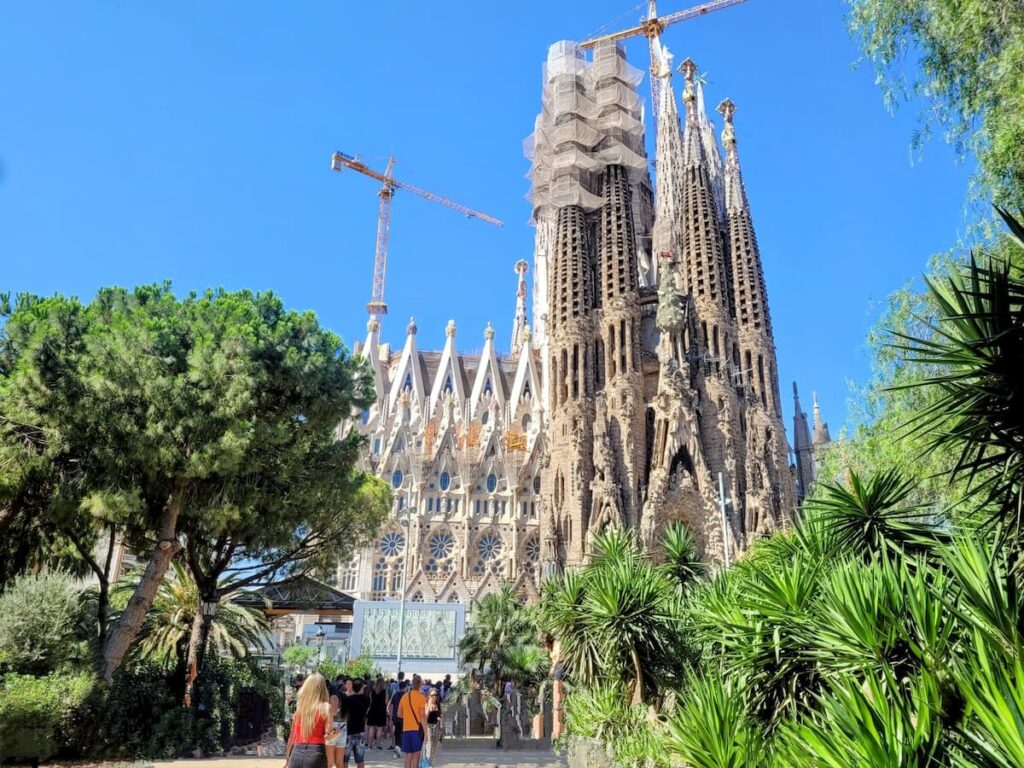 Sagrada Familia a place to visit if you have one day in Barcelona