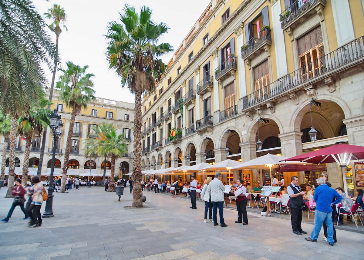 Gothic Quarter as one of the best examples of where to stay in Barcelona, Spain