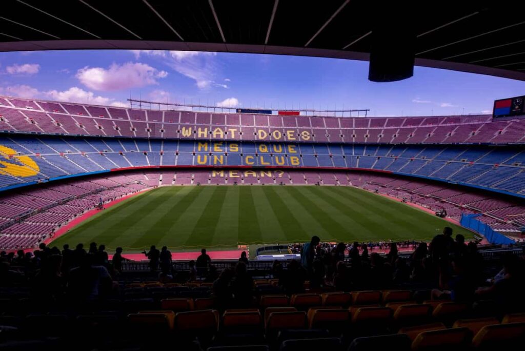  Camp de Les Corts in barcelona stadium