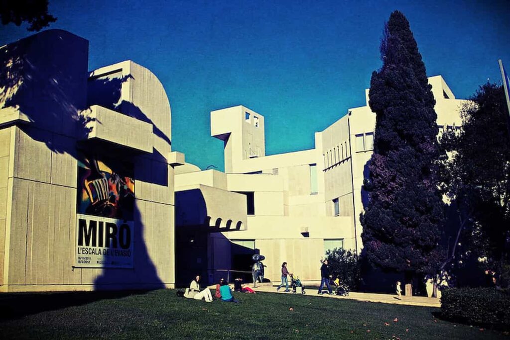 Fundació Joan Miró is one of the most famous buildings in Barcelona.