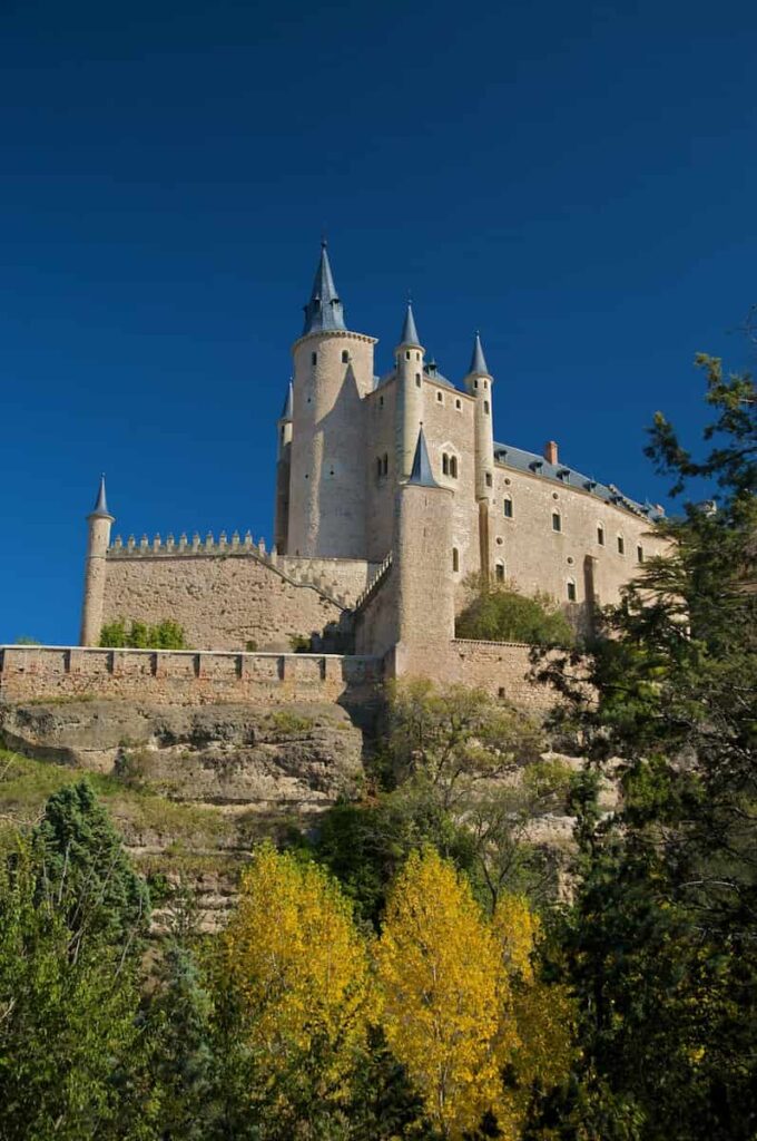 Segovia fortress. one of the best tourist spot to consider if someone needs to choose, Madrid or Barcelona.