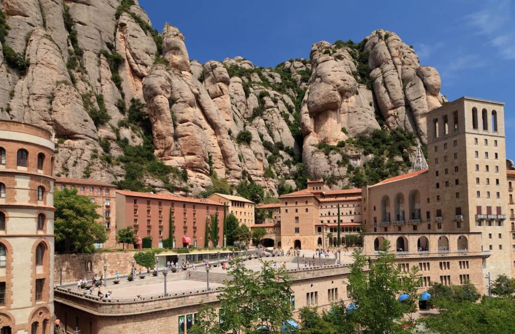 Montserrat, one of the towns close to Barcelona