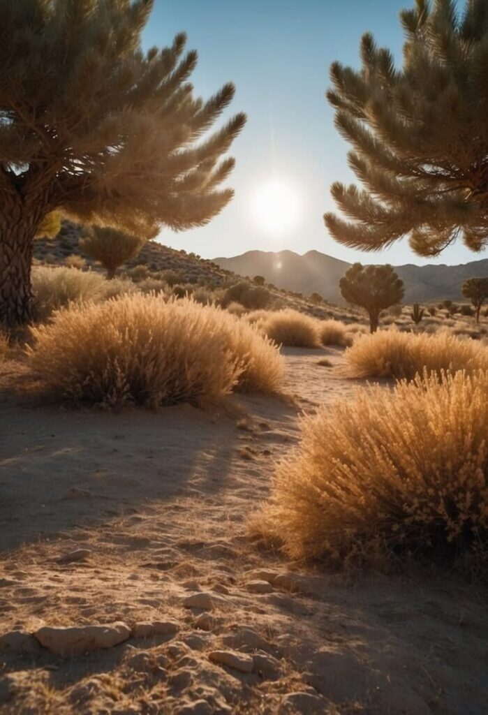 dry Spanish landscape