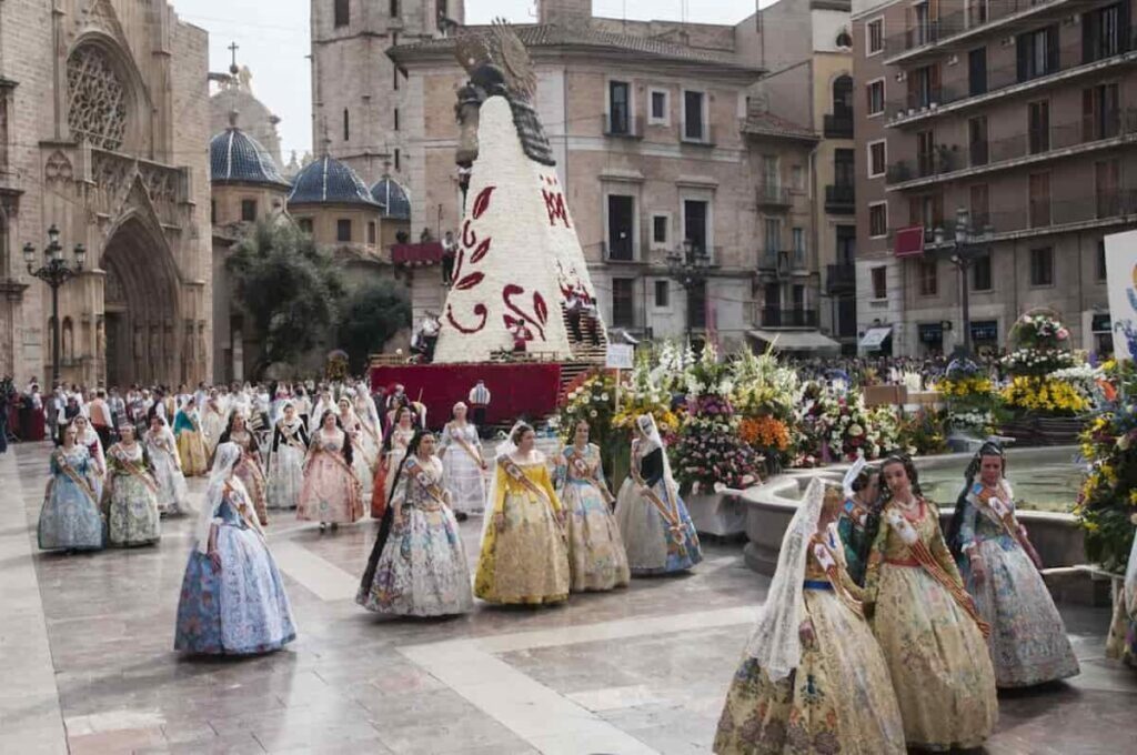 a festival in Valencia