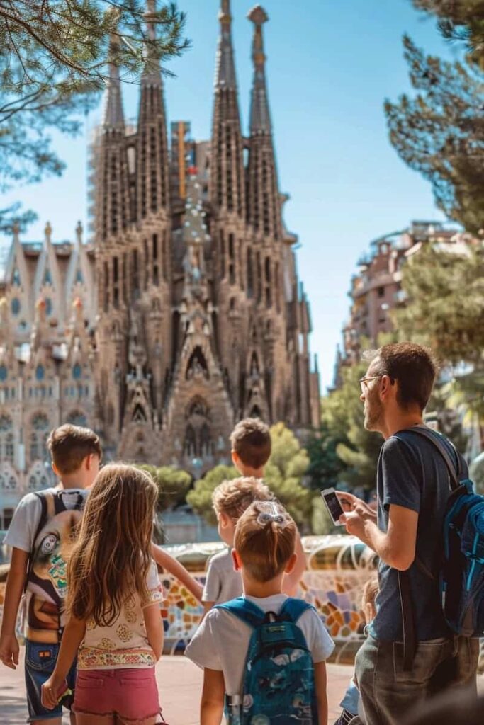 Explore the iconic Sagrada Familia and discover the vibrant city of Barcelona on a full-day tour showcasing the best of Gaudí's masterpieces and the city's rich culture which is one of the best Barcelona architecture tours.