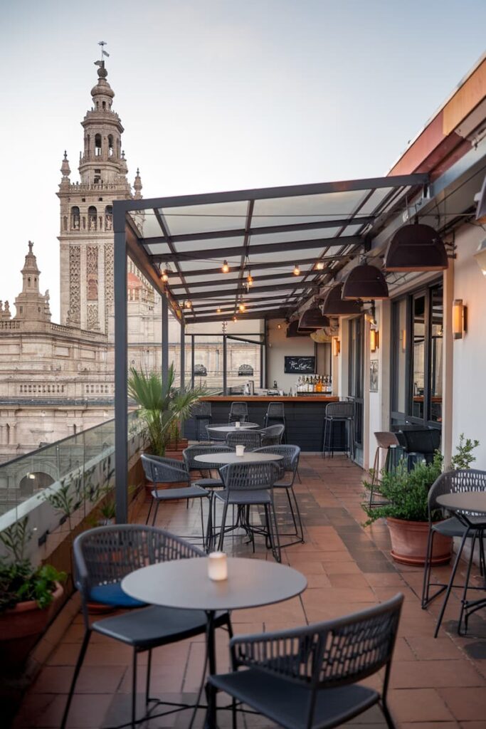 rooftop bar in Seville