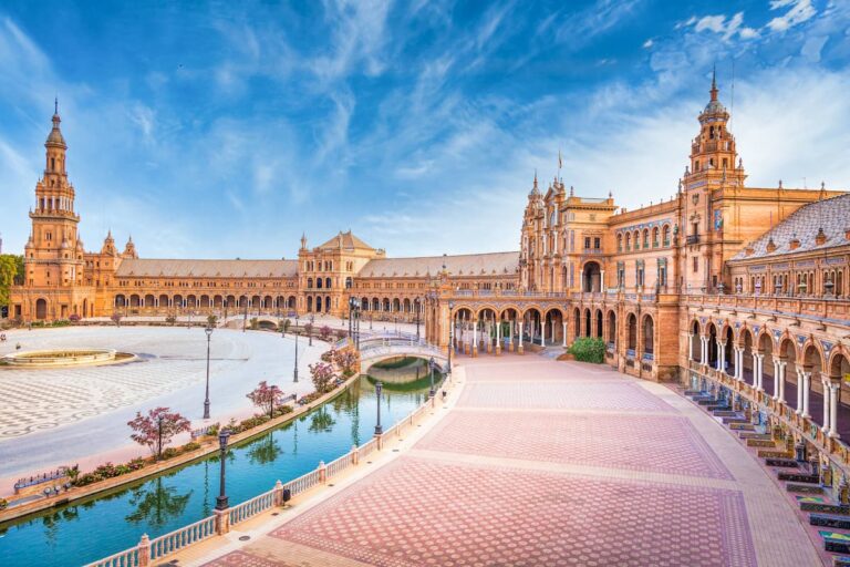 Plaza de España, one of the top bucket list things to do in Seville, Spain