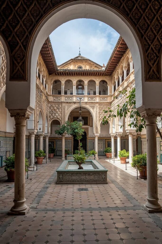 Real Alcazar in Seville, Spain