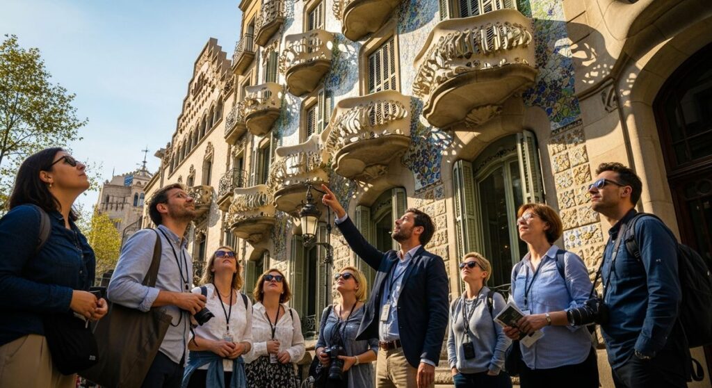 a travel photo from barcelona architecture tours