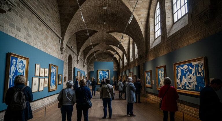 a photo illustrating 1. museu picasso (picasso museum) in Barcelona