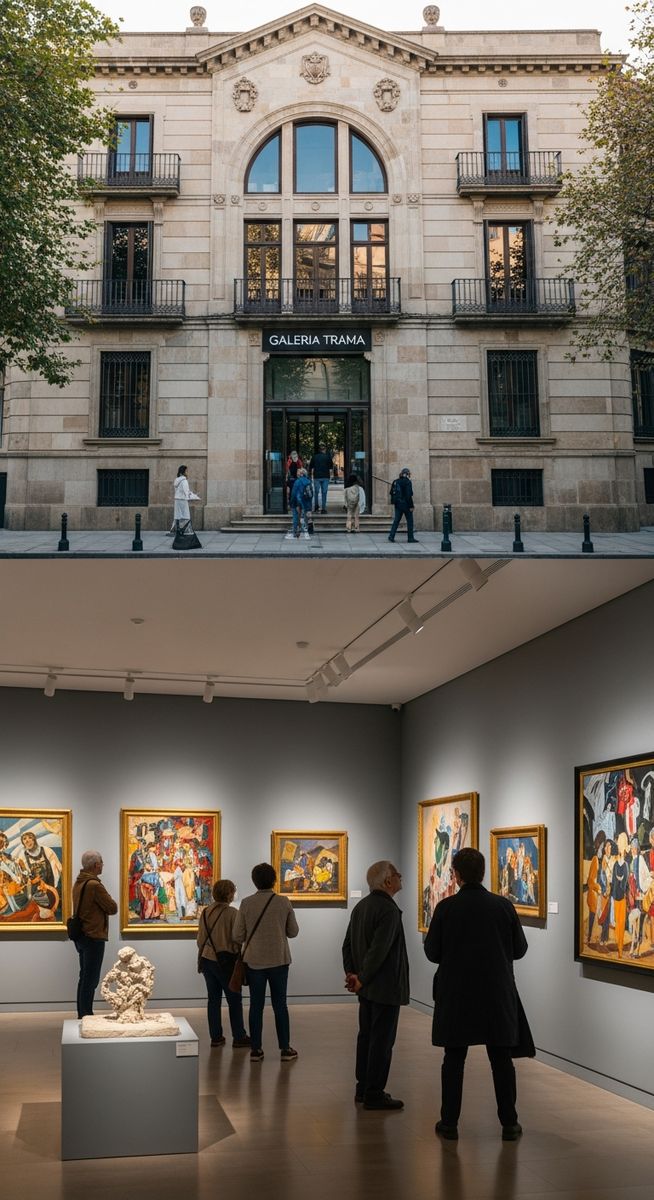 a photo illustrating 13. galeria trama in Barcelona