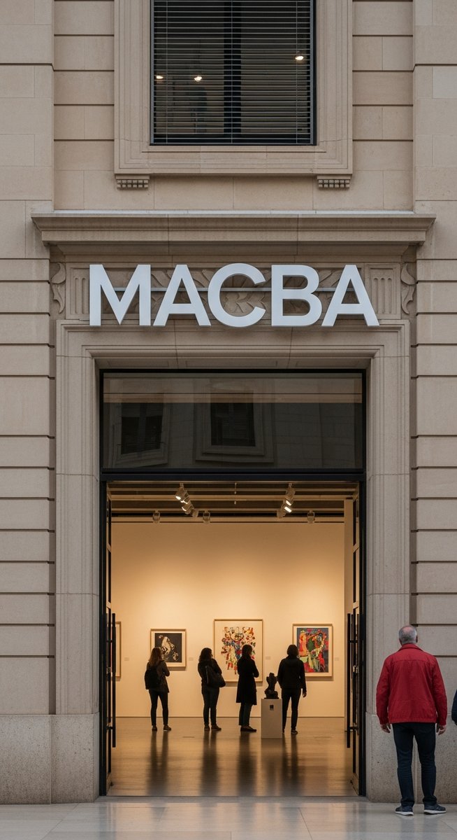 a photo illustrating 3. museu d'art contemporani de barcelona (macba) in Barcelona