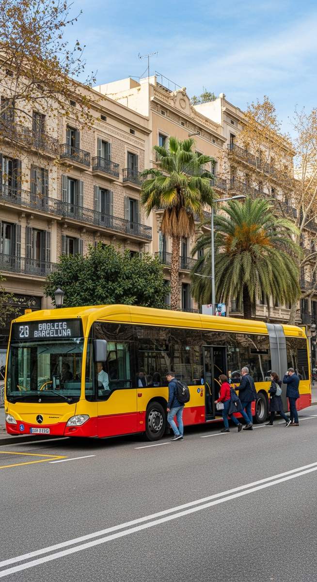 a travel photo from barcelona bus tickets