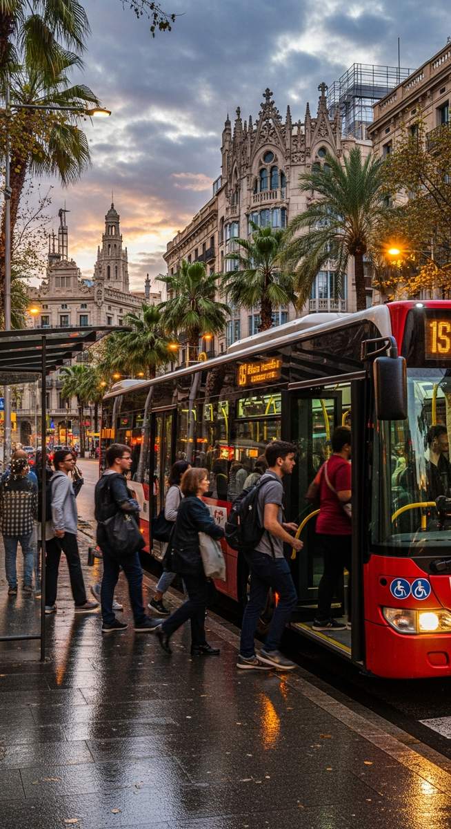 a travel photo from barcelona bus tickets