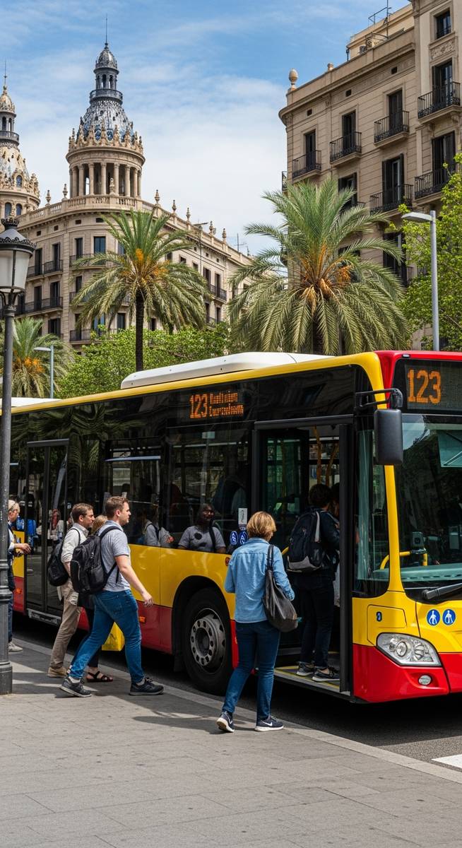 a travel photo from barcelona bus tickets
