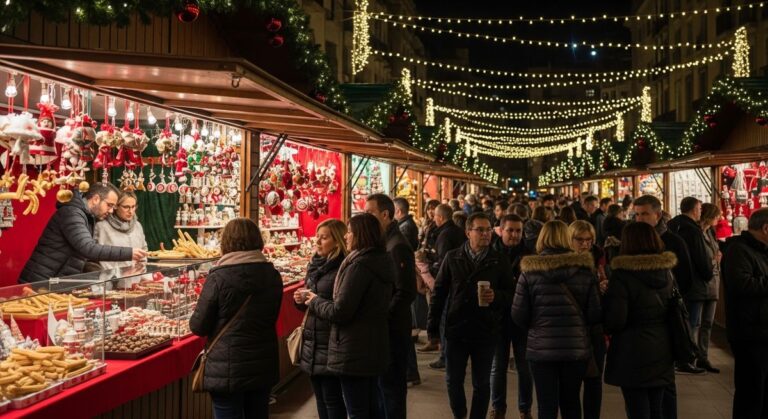 a travel photo from barcelona christmas during Christmas