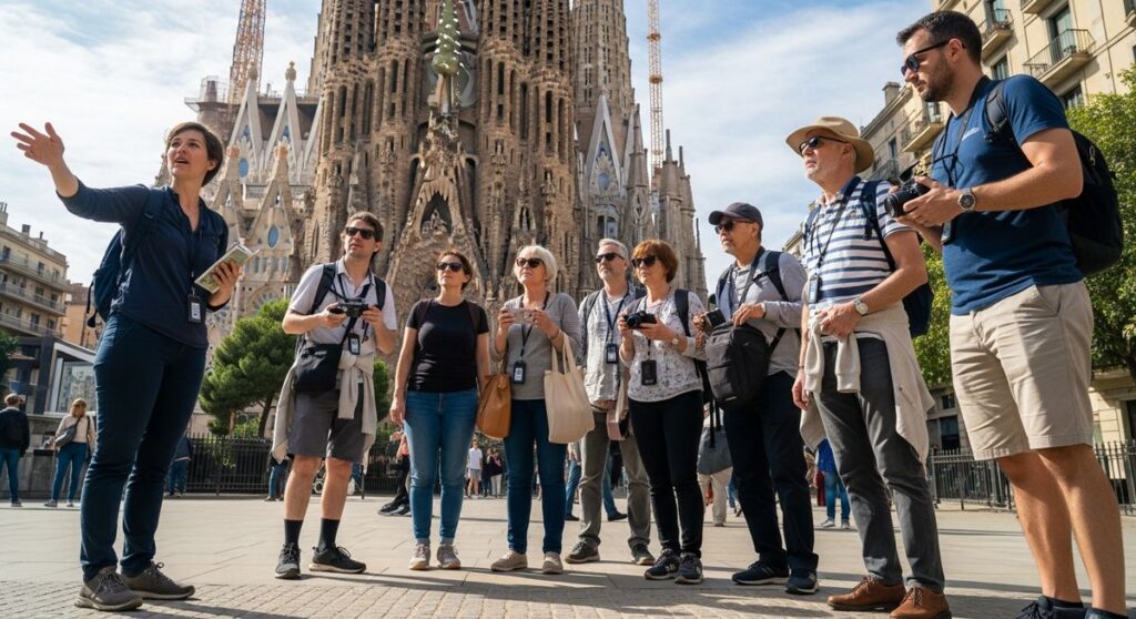 a travel photo from barcelona city tours on a city tour