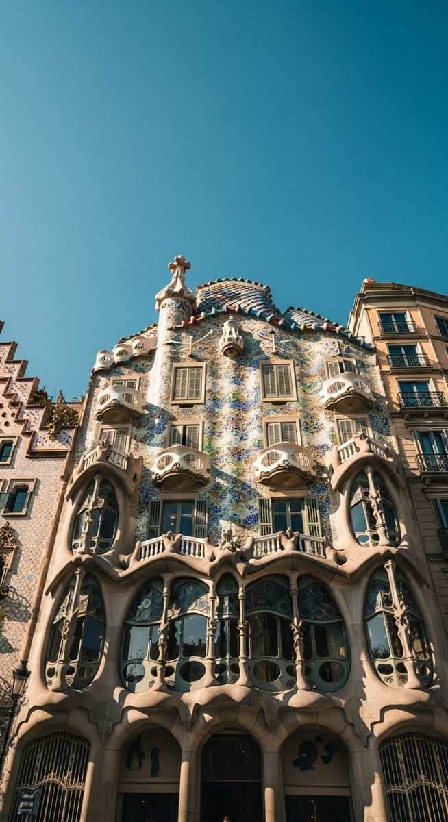 a famous Barcelona building or Gaudi architecture