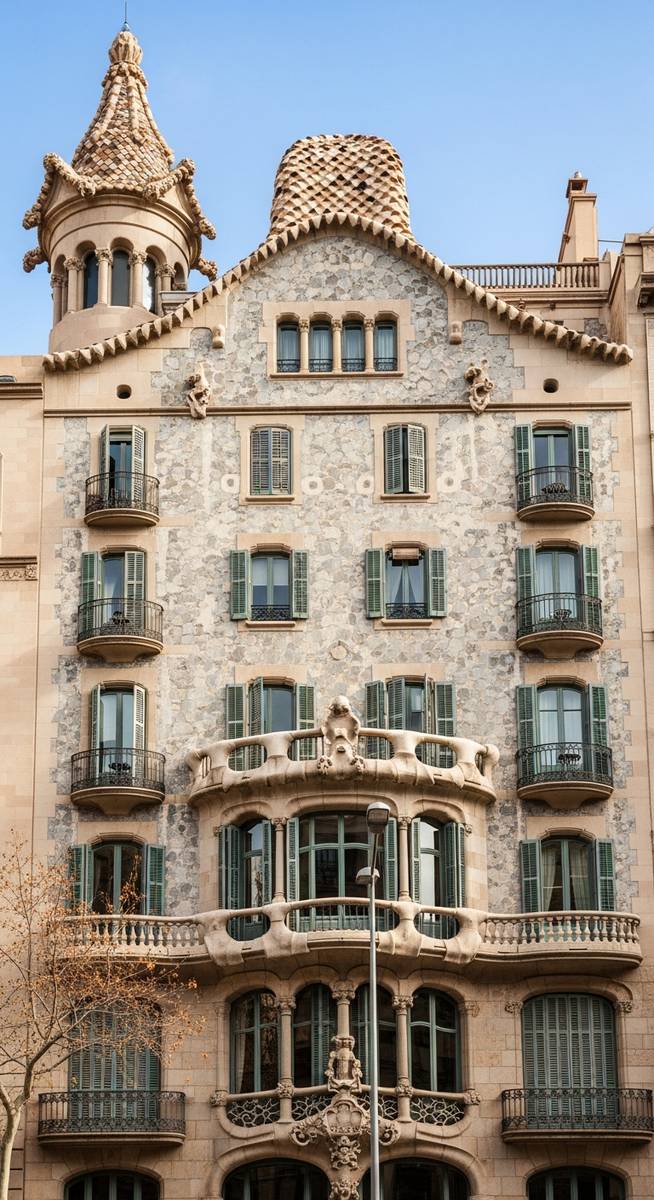 a photo illustrating 13. casa lleรณ morera in Barcelona