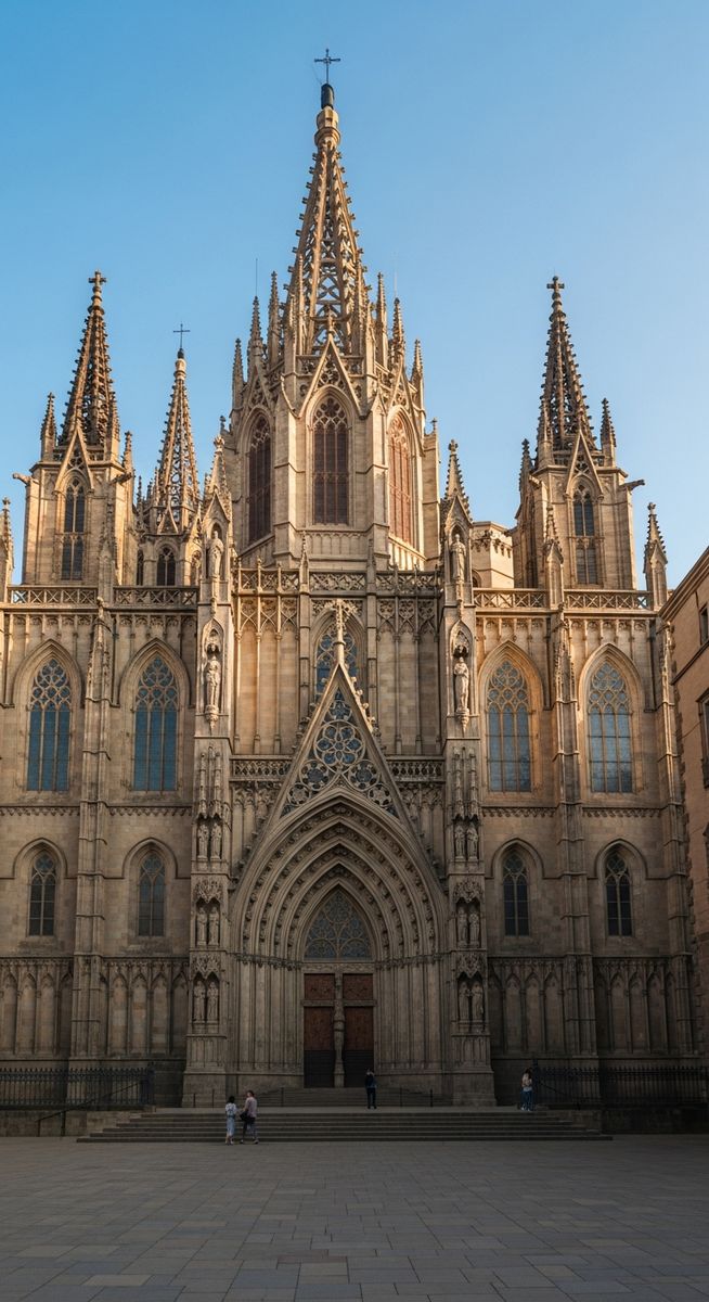 a photo illustrating 9. barcelona cathedral (catedral de barcelona) in Barcelona