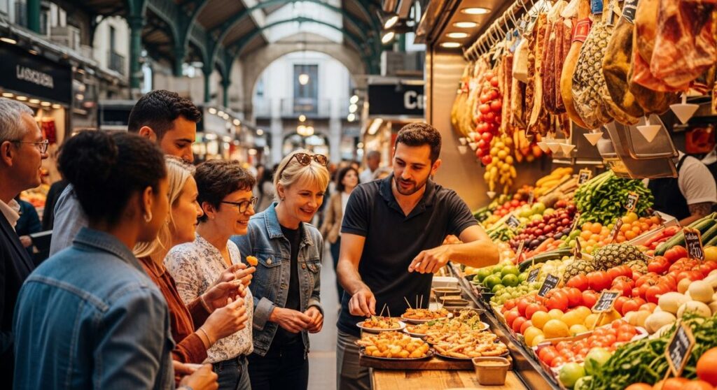 a travel photo from barcelona food tours on a food tour