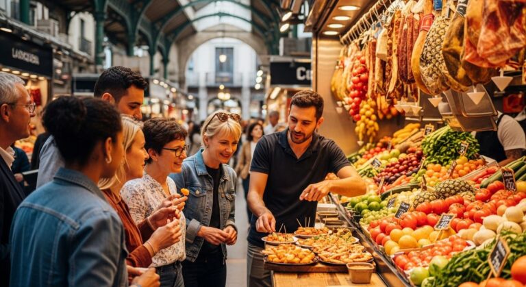 a travel photo from barcelona food tours on a food tour