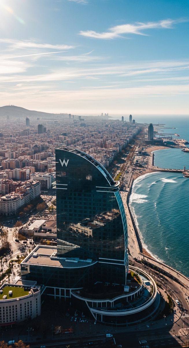 a photo illustrating 13. hotel w barcelona in Barcelona