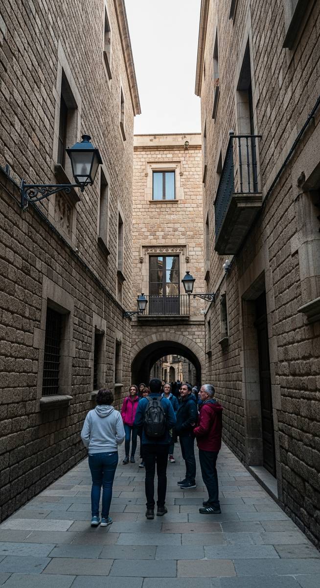 a photo illustrating 5. the gothic tour of jewish life in barcelona in Barcelona